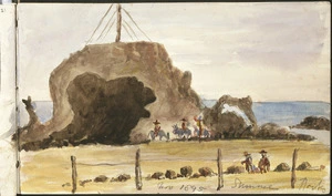 Medley, Mary Catherine (Taylor), b. 1835 :Sumner rocks Nov 1895.