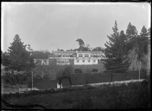 View of the sanatorium at Wakari, Dunedin, 1926.