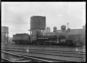 Steam locomotive 268, P class (2-8-0 type) at Frankton.