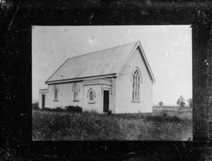 Church at Pukehinahina, Gate Pa, Tauranga, 1924.