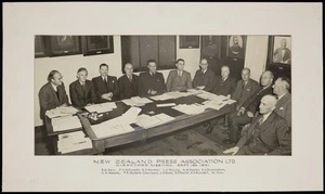 [Photographer unknown] :New Zealand Press Association Ltd Directors' Meeting