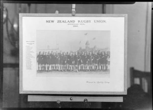 All Blacks, New Zealand representative rugby union team, Australian tour, 1907 - Photograph taken by Appleby, Sydney