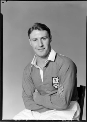 G Rimmer, member of the Lions, British representative rugby union team