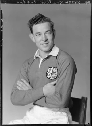 K D Mullen, captain of the British Lions rugby union team