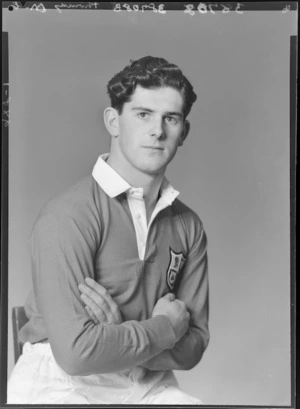 Malcolm C Thomas, British Lions player 1950