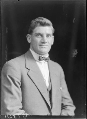 Andrew White, All Black rugby player 1924