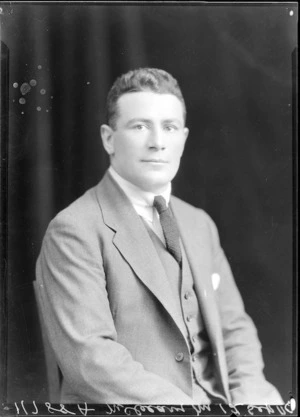 Brian Verdon McCleary, All Black rugby player 1924
