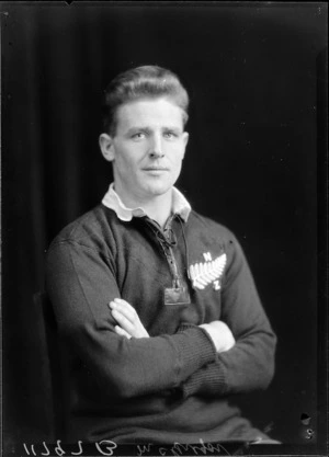 Neil Perriam McGregor, All Black rugby player 1924