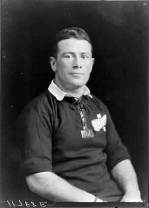 Brian Verdon McCleary, All Black rugby player 1924