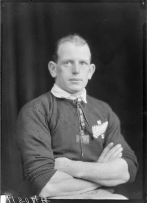 Quentin Donald, All Black rugby player 1924