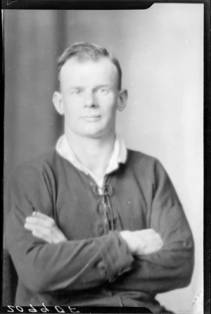 Henry Mackay Brown, member of the All Blacks, New Zealand representative rugby union team