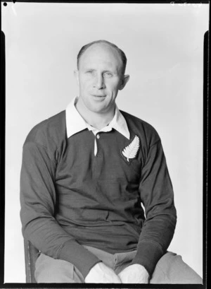 Robert 'Bob' Wiliam Henry Scott, member of the All Blacks, New Zealand representative rugby union team