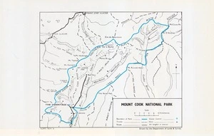 Mount Cook National Park / drawn by the Department of Lands & Survey.