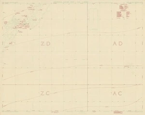 Aeronautical plotting chart ICAO 1:1,000,000. New Zealand-Chatham Islands.