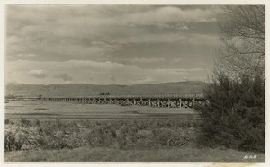 Creator Unknown :Photograph of a bridge crossing the Wairau River