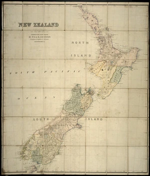 New Zealand / constructed and engraved by W. & A.K. Johnston.