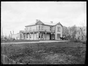 Cheslyn Rise, Levin residence of William George Adkin - Photograph taken by Frank J Denton