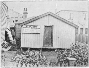 Army hut housing the first Wellington City Mission Boy's Club
