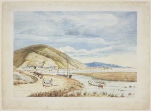 Heaphy, Charles, 1820-1881 :[View of Nelson foreshore]. 1845
