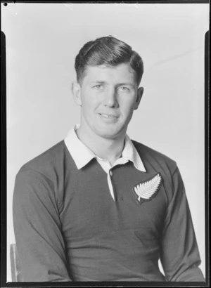 Brian Bernard James 'BBJ' Fitzpatrick, member of the All Blacks, New Zealand representative rugby union team