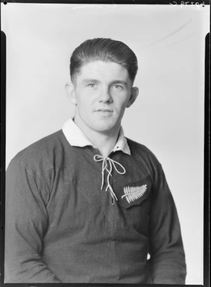 Maurice 'Morrie' James Dixon, member of the All Blacks, New Zealand representative rugby union team