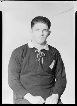 Maurice 'Morrie'James Dixon, member of the All Blacks, New Zealand representative rugby union team