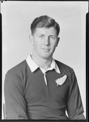 Brian Bernard James 'BBJ' Fitzpatrick, member of the All Blacks, New Zealand representative rugby union team