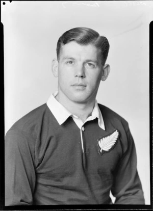 Richard 'Guy' Bowers, member of the All Blacks, New Zealand representative rugby union team