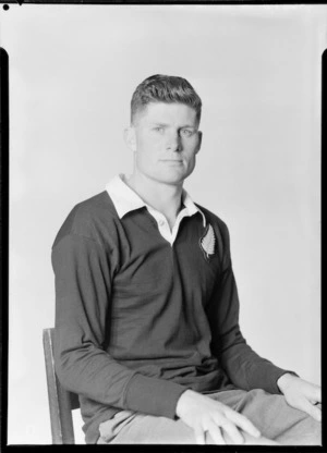 Robert 'Bob' John O'Dea, member of the All Blacks, New Zealand representative rugby union team