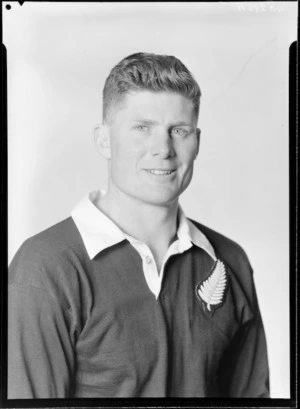 Robert 'Bob' John O'Dea, member of the All Blacks, New Zealand representative rugby union team