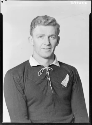 Keith Parker Bagley, member of the All Blacks, New Zealand representative rugby union team