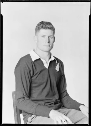 Robert 'Bob' John O'Dea, member of the All Blacks, New Zealand representative rugby union team