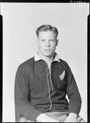 Ronald 'Ron' Courtney Hemi, member of the All Blacks, New Zealand representative rugby union team