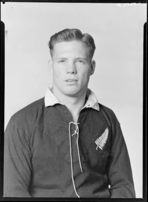 Ronald 'Ron' Courtney Hemi, member of the All Blacks, New Zealand representative rugby union team