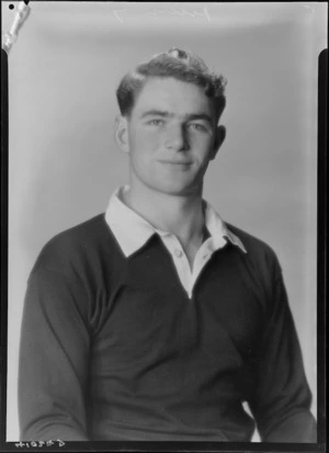 M W Irwin, 1955 New Zealand All Black rugby union trialist