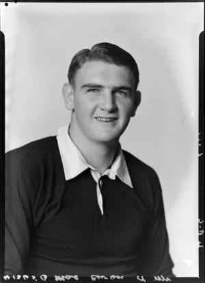 I N MacEwan, 1956 New Zealand All Black rugby union trialist