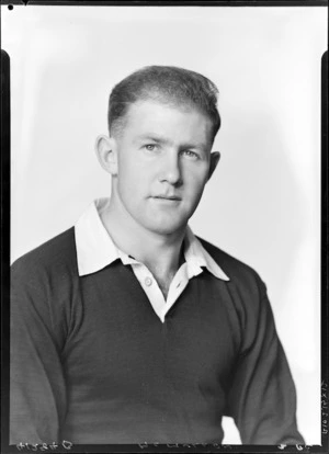 R F McMullen, 1956 New Zealand All Black rugby union trialist