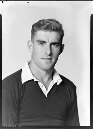 C E Meads, 1956 New Zealand All Black rugby union trialist