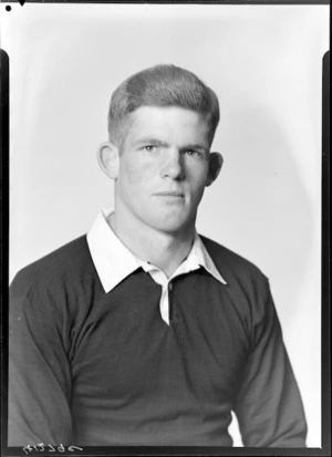 A J Soper, 1956 New Zealand All Black rugby union trialist