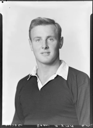 R J Boon, 1956 New Zealand All Black rugby union trialist