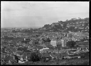 Part two of a three part panorama of Dunedin