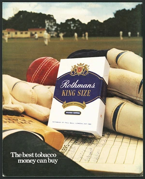 Rothmans Industries Ltd :Rothmans king size, the best tobacco money can buy [1980]