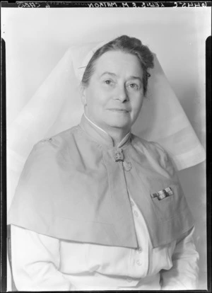 Matron, E M Lewis