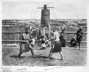 Friendly combat at Mataatua Pa