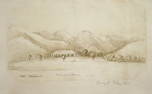 Taylor, Richard, 1805-1873 :Capt Clendon's, Manawahora. [1839]