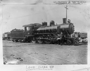 Steam locomotive "Ub" 280 (4-6-0 type)