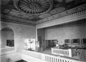 Upstairs gallery of the Regent Theatre, Manners Street, Wellington