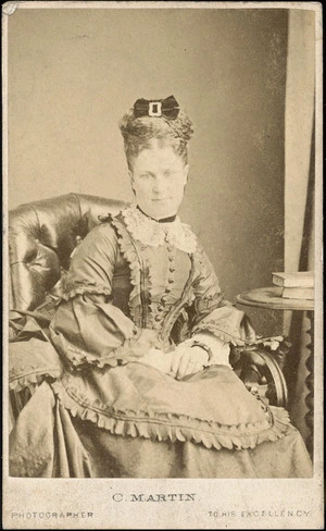 Unidentified woman - Photograph taken by Charles Martin