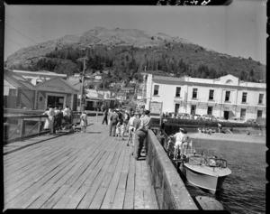 View from wharf, Queenstown