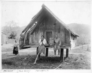 Storehouse, and Maori group, Mataatua
